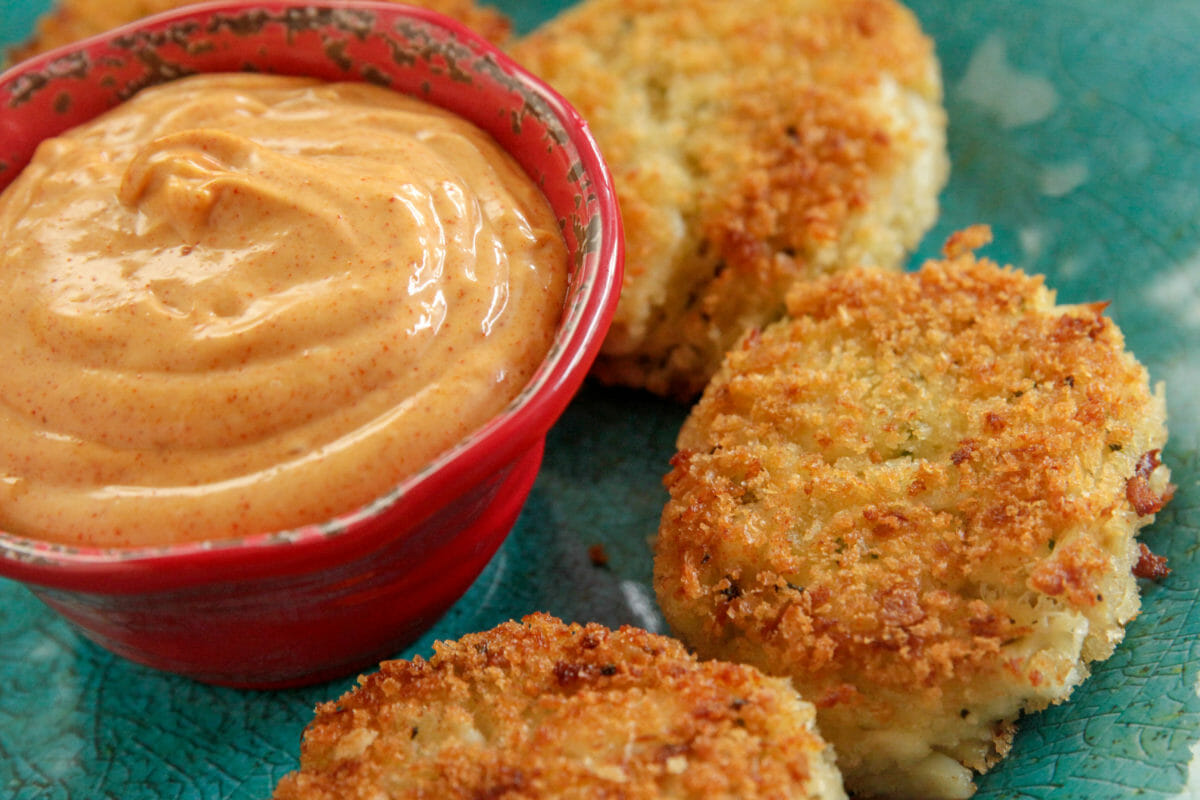 Crab Cakes With Smoked Paprika Mayonnaise Recipe - Blue Plate Mayonnaise