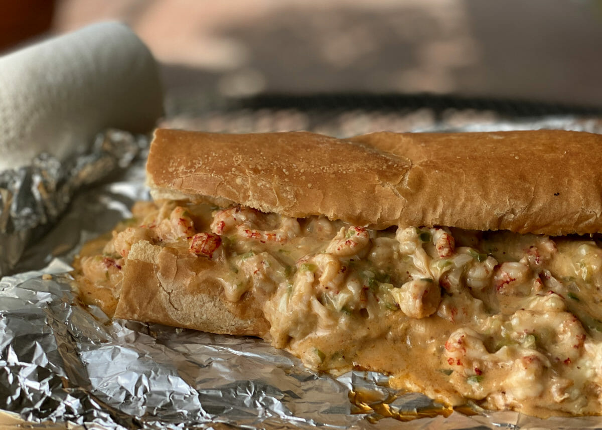Homemade Crawfish Bread