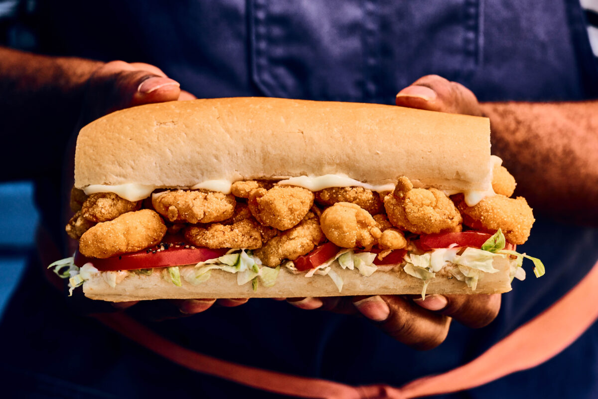 Mayonnaise Recipe Fried Shrimp Poboy Po-boy